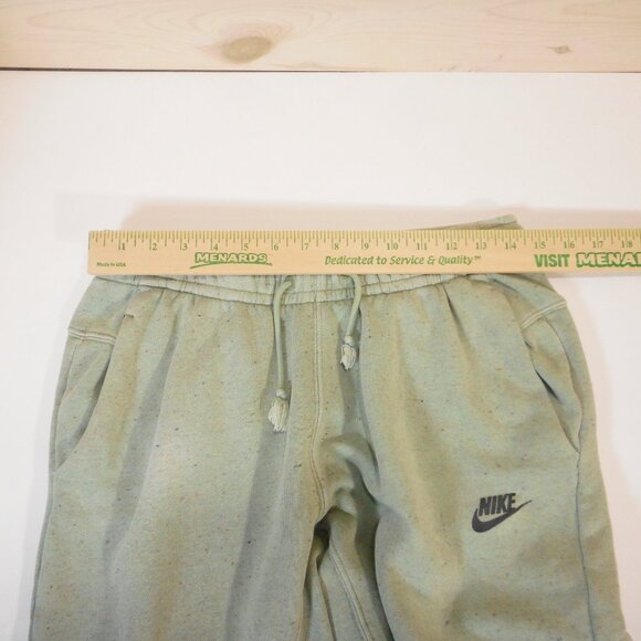 Nike Club Men's S Drawstring Fleece Joggers Sage Green Speckled DQ4665-334 - Picture 4 of 10
